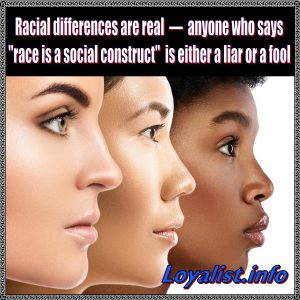 Racial differences are real, 900x900
