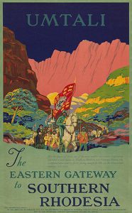 A travel poster for Rhodesia